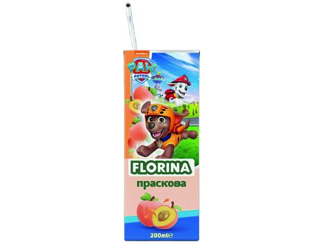 Нектар Праскова 25% Florina 200 мл