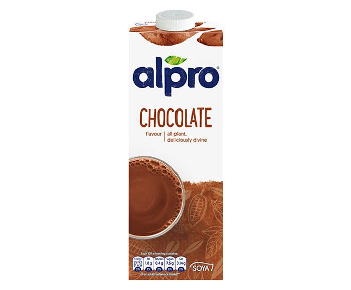 Соева Веган Напитка Alpro Шоколад Без Глутен, Без Лактоза 1 л