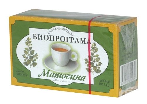 Чай Биопрограма Маточина 20 бр