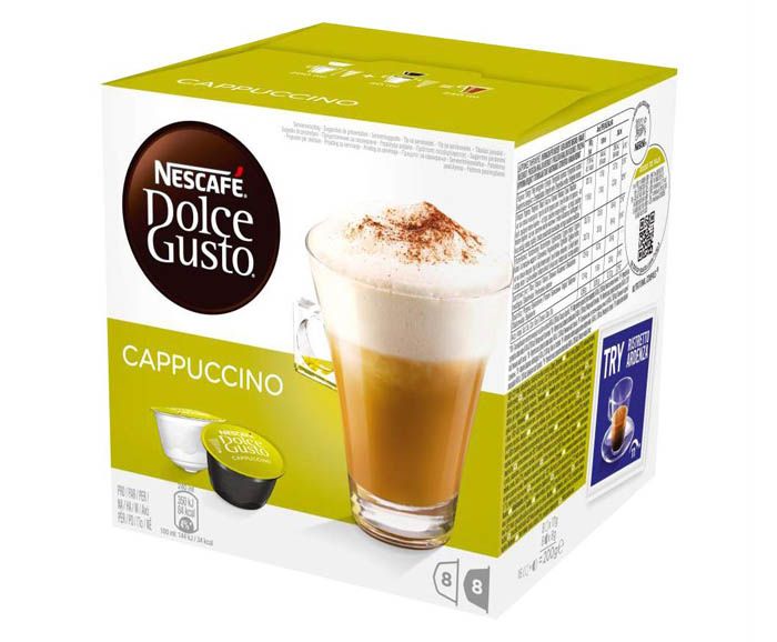Кафе Капсули Nescafe Dolce Gusto Cappuccino 16 бр 8 напитки