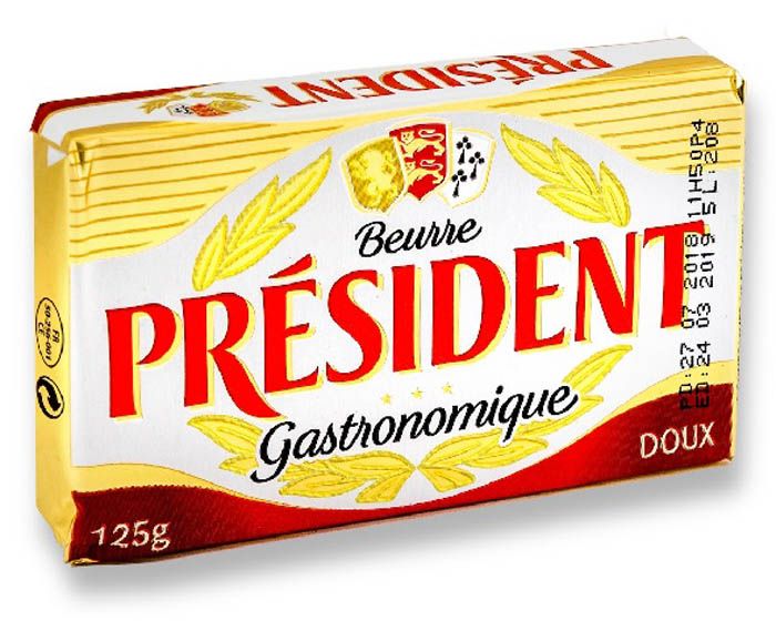 Краве Масло President 82% 125 г
